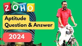 ZOHO Aptitude Questions And Answers - 2024