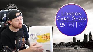 GOING TO MY FIRST SPORTS CARDS SHOW - THE LONDON CARD SHOW VLOG - BUYING AND SELLING SPORTS CARDS