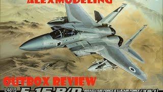 "AlexModeling" OUTBOX REVIEW GWH 1/48 F-15 B/D