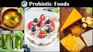 Foods Rich In Probiotics |Best Probiotic Foods On The Planet