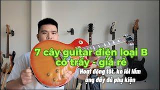 [ezmusic.shop] 7 cây guitar điện loại B - có trầy - giá rẻ