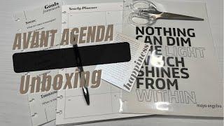 Avant Agenda Unboxing | Classic Planner | Subscription Box