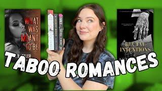 Taboo Romances You Need to Read // taboo romance book recommendations