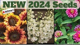 New 2024 Flower Seeds | Johnny's Flower Seed Haul| Cut Flowers 