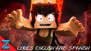 Zombie Girl (Minecraft animation) "Macabre Rotting Girl" Lyrics English and Spanish