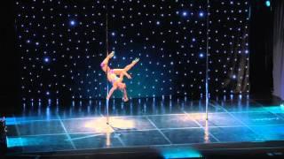 Yvonne Smink showcase - Greek Pole Dance Championship 2016 by Rad Polewear