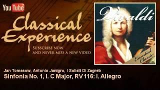 Antonio Vivaldi : Sinfonia No. 1, I. C Major, RV 116: I. Allegro - ClassicalExperience