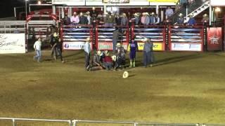 Knock-out at the Jerome Davis Rodeo.