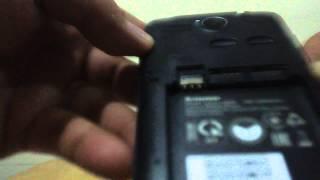 Lenovo A680 Unboxing