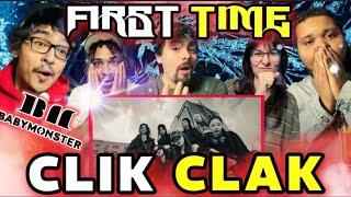 THIS IS INSANE! | American Rappers & Streamers' FIRST TIME REACTION TO BABYMONSTER - 'CLIK CLAK' M/V