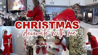 2024 CHRISTMAS DECORATE WITH ME | TREATS IN MY MIDEA FLEXIFY OVEN | Lauren Yarbrough