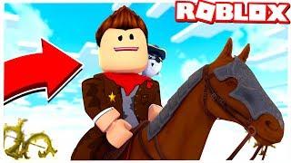 ЖИЗНЬ КОВБОЯ НА ДИКОМ ЗАПАДЕ В РОБЛОКС !!! | ROBLOX ПО РУССКИ | | Роблоксер Альберт