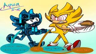 Fleetway and Cyber Sonic (Sonic Comic Dub)