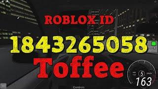 TOFFEE Roblox Song Codes