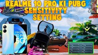 Realme 10 pro ki pubg sensitivity setting  || zero recoil sensitivity setting realme 10 pro || bgmi