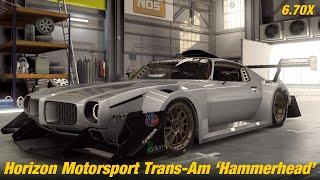 CSR2 | Horizon Motorsport Trans-Am 'Hammerhead' • tune & shift pattern • 6.704