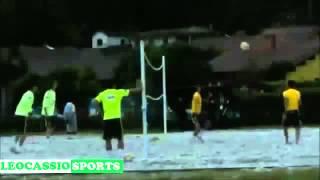 Fantastic Bicycle Neymar, Kick on Training selection Brazil 2014   30 05 2014