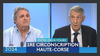 3 juillet 2024 : Débat d'entre deux tours de de la  1ere circonscription de Haute Corse