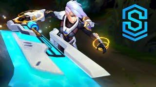 Pulsefire Riven Skin Spotlight - Pre-Release - League of Legends