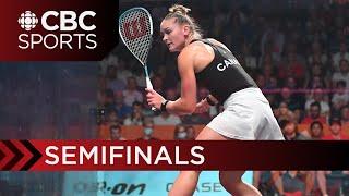 2024 Canadian Squash Championships Day 3: Semifinals | Calgary | CBC Sports