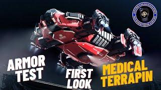 Anvil Medical Terrapin | The MedaTurtle First Look and Armor Test | Star Citizen