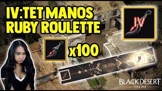 100 Manos Ruby Earrings To TET - Enhancing Accessories For Profit - Black Desert Online [BDO]