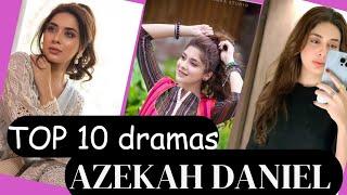 Top 10  Azekah Daniel Dramas 2023 | Best Dramas | Top Dramas List ;