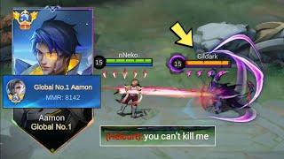 INSANE DAMAGE!!! GLOBAL AAMON 1 SHOT DELETE VS COUNTER HERO HELCURT!