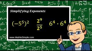 Simplifying Exponents | Expressions & Equations | Grade 8