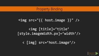 Web Development with Angular 2 & Bootstrap : Angular 2 - Property binding | packtpub.com