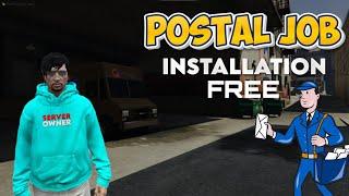 GO POSTAL JOB *FREE* | FiveM Roleplay Scripts | FiveM Tutorial 2024 | MJ DEVELOPMENT