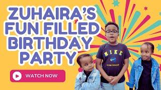 Zuhaira's 4th Birthday Party Part 2  at Grand Slam Adventure Zone