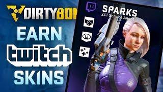 Dirty Bomb: Earn Twitch Skins