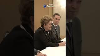 Prezidentimiz BRIKS Yangi taraqqiyot banki rahbarini qabul qildi