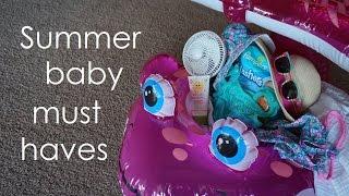 Summer Baby Must Haves // Momma Alia