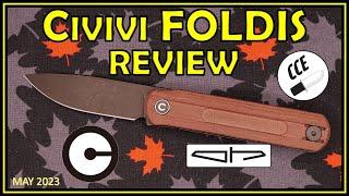 Full Review of the Civivi Foldis   A Double Detent Slip Joint Pocket Knife