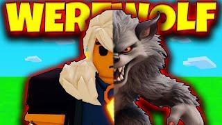 I became WEREWOLF and its BROKEN in Roblox Bedwars