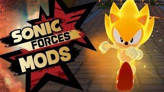 Sonic Forces Mods - Classic Sonic in 3D Modern Sonic Levels! (Sunset Heights) | RasouliPlays