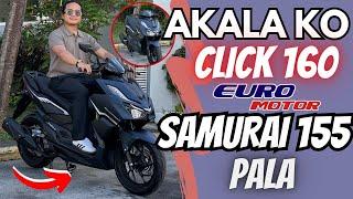 AKALA KO CLICK 160 SAMURAI 155i Pala! Euro Motors Samurai 155i Review