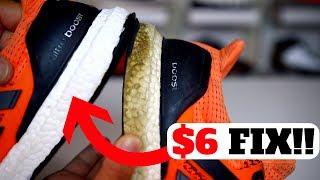 HOW TO WHITEN ADIDAS BOOST FOR ONLY $6!! (RESTORE ULTRA BOOST / NMD FROM YELLOWING)