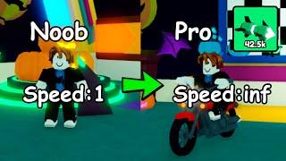 Went From Noob To Pro In Max Speed Roblox!