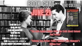EPISODE 2-ELVIS A-Z BOOK CHAT-THE CURIOUS LIFE OF ELVIS' ECCENTRIC MANAGER-COLONEL TOM PARKER