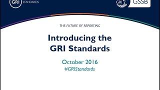 Introducing the GRI Standards