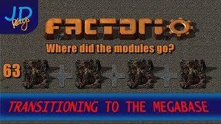 Factorio 0 16 Transitioning to the MEGABASE EP63 Where did the modules go?