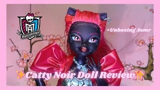 Monster High G3 Catty Noir Doll Review + Unboxing ‍⬛