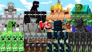 Massive MOB ARMY TOURNAMENT - Minecraft Mob Battle