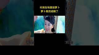 村民在地里拔萝卜，萝卜竟然成精了