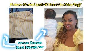 Honest Toddler Mom Review- Boy's outfit