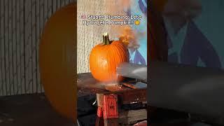 Hydrojetting a Pumpkin 