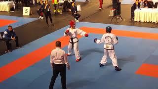 Olga Borisenko (EST) v Caoimhe Keogh (IRL) - Female -62kg Sparring